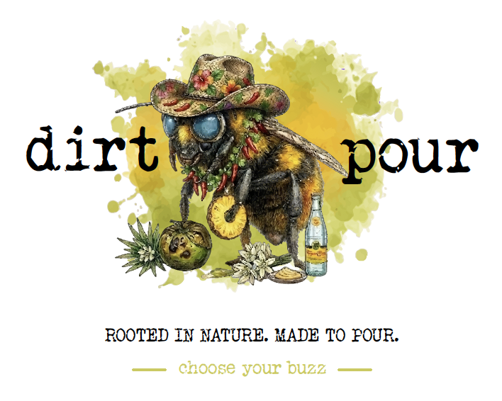 Dirt Pour bee logo